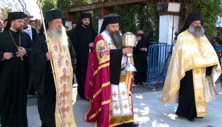Duminica Sfintelor Mironosite al hramul Manastirii Pantocrator