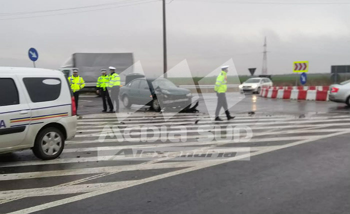 Accident centura Alexandriei