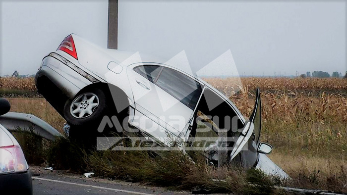 Accident pe E70