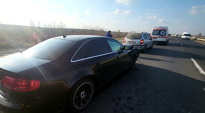 Accident dupa o depasire neregulamentara