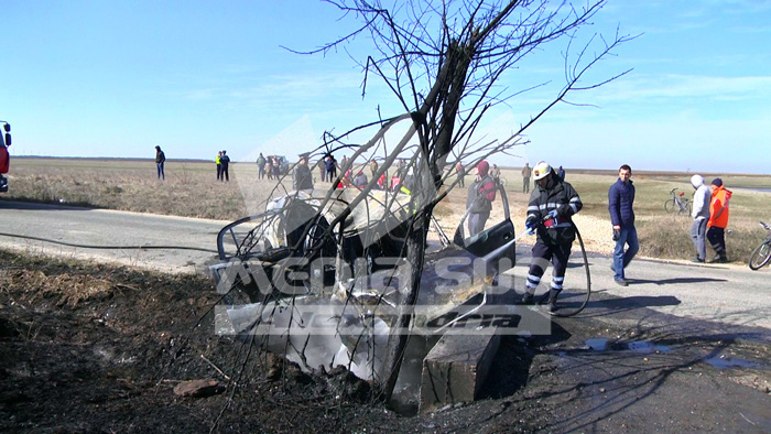 Accident grav in Sfintesti