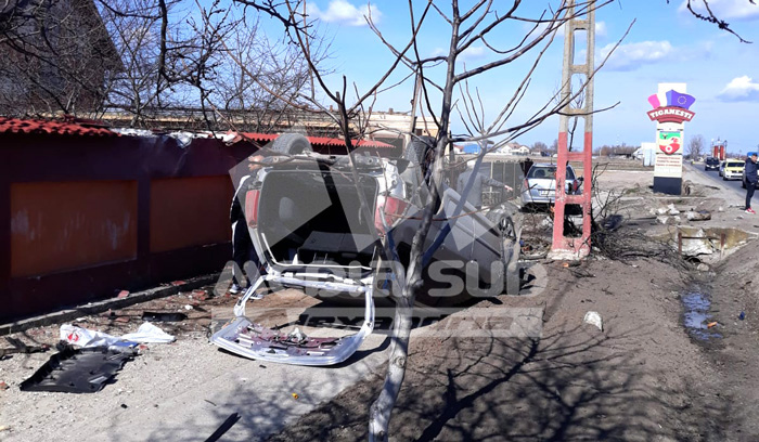 Accident in Tiganesti