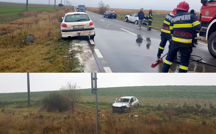 Trei accidente in teleorman