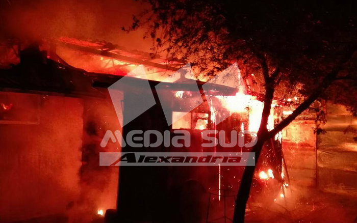 Incendiu puternic