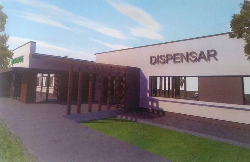 In Talpa se construieste  un dispensar, o sala de sport, piste pentru biciclete si statii de incarcare pentru autovehicule electrice