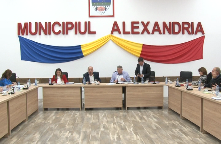 Consilierii locali au votat bugetul general al municipiului Alexandria