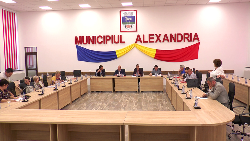Sedinta extraordinara a consiliului local Alexandria