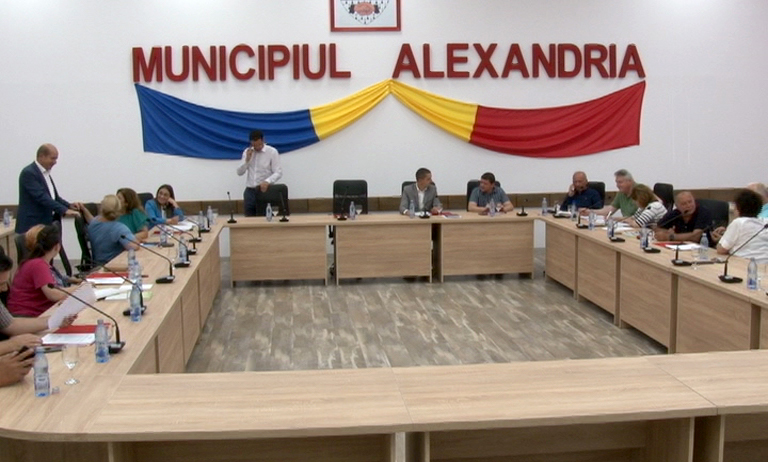 Au fost aprobate cinci proiecte de hotarare in sedinta CL Alexandria
