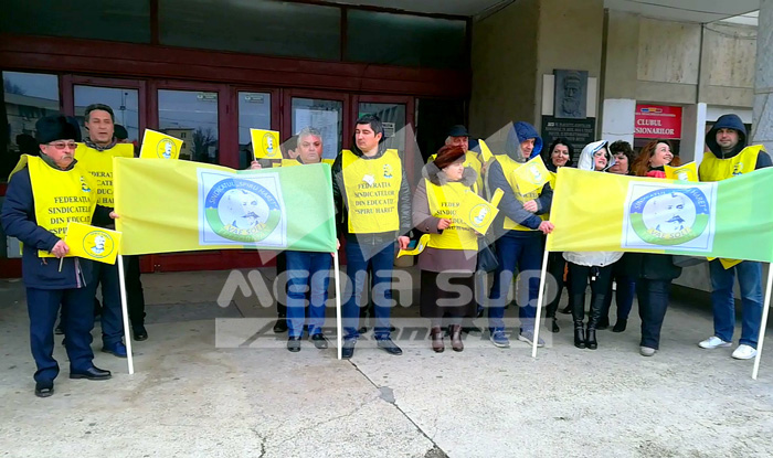 Protest Spiru Haret