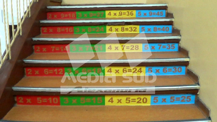 Scari cu tabla inmultirii