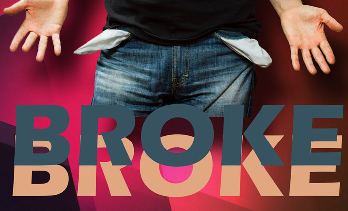 Broke