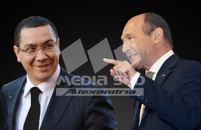 Ponta si Basescu