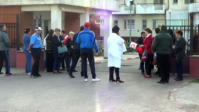 Greva la Spitalul TBC